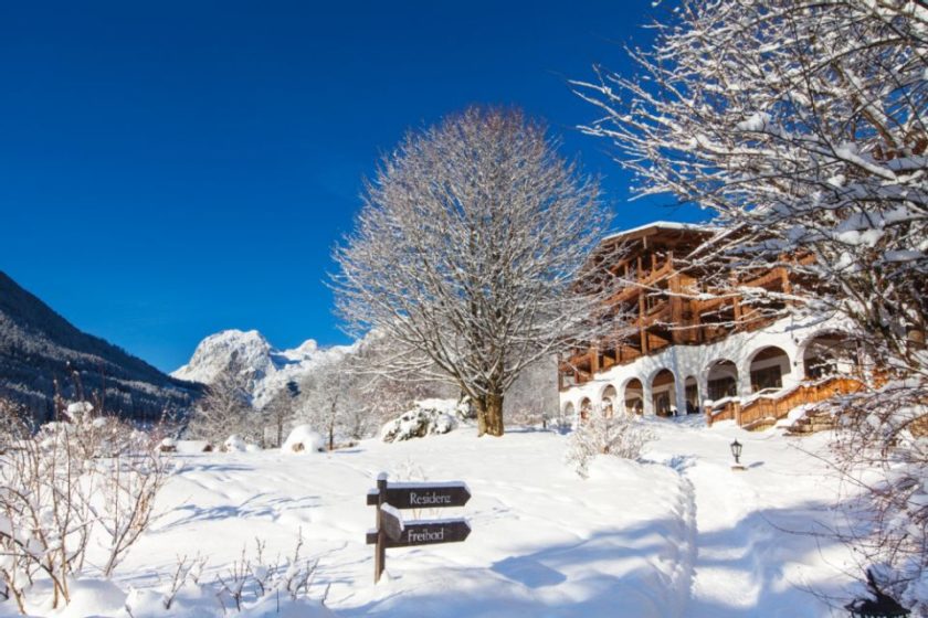schoenste Ort der Welt Best Western Berghotel Rehlegg im Winter