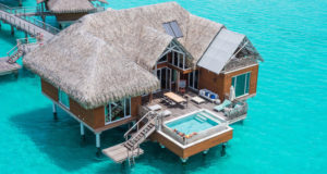 schoenste Orte der Welt Intercontinental Bora Bora Resort & Thalasso Spa Villa auf dem Meer