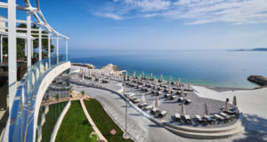 Schönste Ort der Welt Kempinski Hotel Adriatic Istria in Kroatien Strand