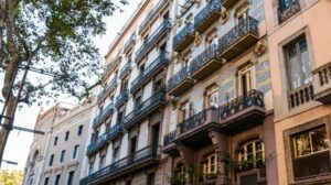 Schönste Orte Der Welt Ramblas Barcelona Hotel von außen