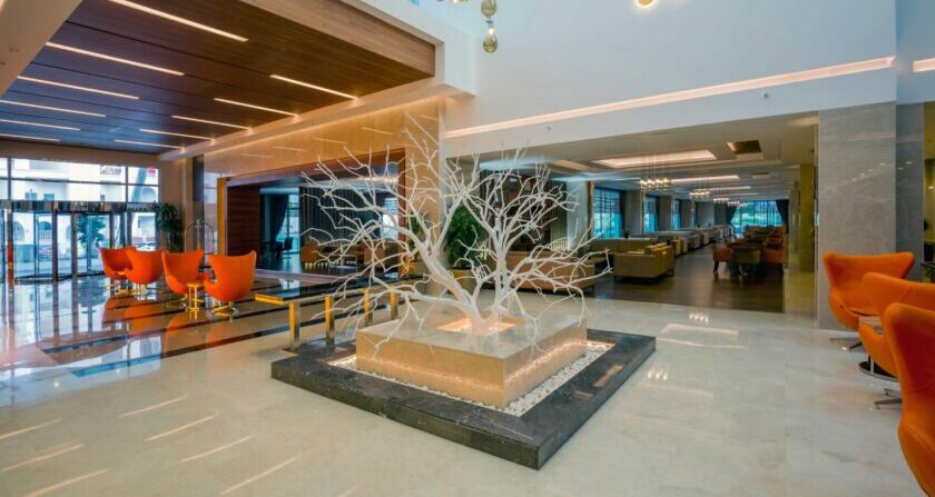 schönste Orte der Welt Side Sunport Hotel & Spa in der Türkei Lobby