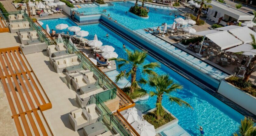 schönste Orte der Welt Side Sunport Hotel & Spa in der Türkei Pool und Poolbar